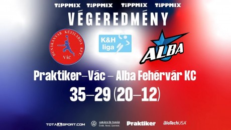 Hatgólos vereséget szenvedett Vácon az Alba Fehérvár KC női csapata